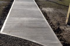 Commercial park sidewalk path | Hardscape Construction