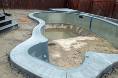 Residential pool concrete | Hardscape Construction
