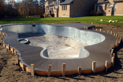 Residential swimming pool | Hardscape Construction